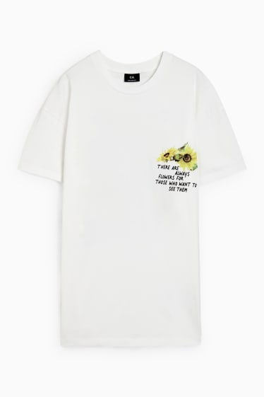 Men - T-shirt - cremewhite