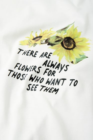 Men - T-shirt - cremewhite