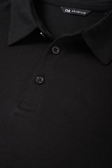 Men - Polo shirt - black