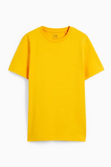 Dětské - Tričko s krátkým rukávem - genderově neutrální - světle oranžová