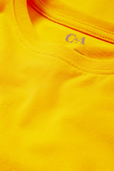 Kinderen - T-shirt - genderneutraal - licht oranje