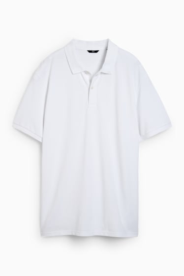 Herren - Poloshirt - weiß