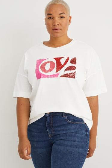 Women - Oversized T-shirt - white