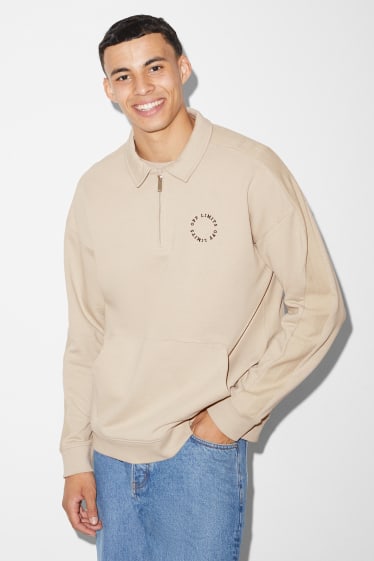 Herren - Sweatshirt - beige