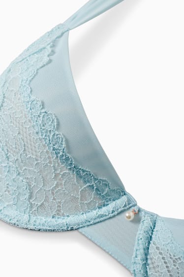 Femmes - Soutien-gorge à armature - bleu clair