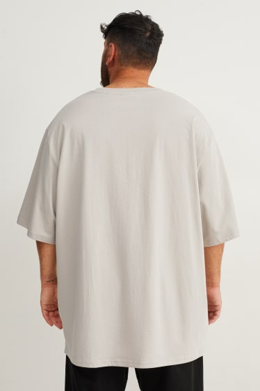 Hommes - T-shirt surdimensionné - beige