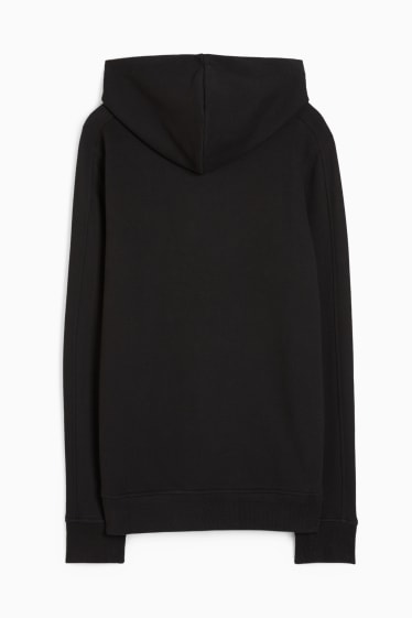 Hommes - Sweat à capuche - noir