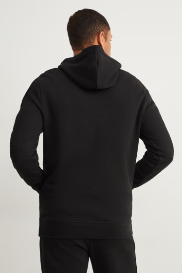 Hommes - Sweat à capuche - noir
