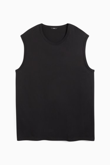 Heren - Tanktop - zwart