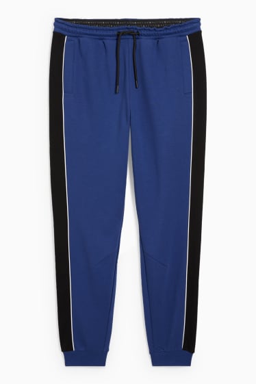 Hommes - Pantalon de jogging - bleu foncé