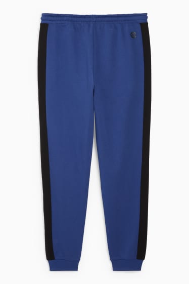 Uomo - Pantaloni da jogging - blu scuro