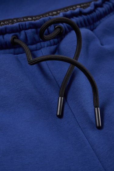Uomo - Pantaloni da jogging - blu scuro