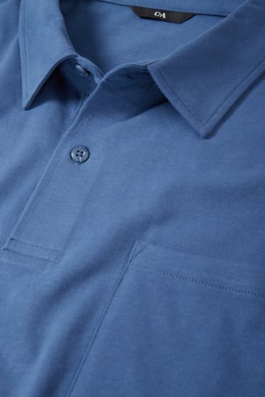 Mężczyźni - Koszulka polo - ciemnoniebieski