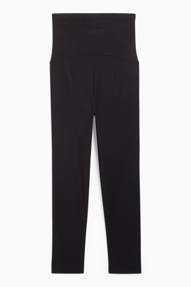 Femmes - Pantalon de grossesse - slim fit - noir