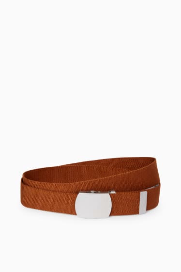 Hommes - Ceinture - havane