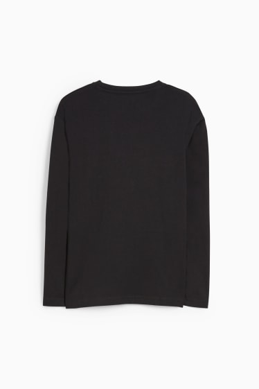 Children Boys - Long sleeve top - black