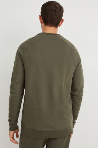 Herren - Sweatshirt - dunkelgrün