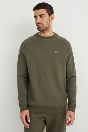 Herren - Sweatshirt - dunkelgrün