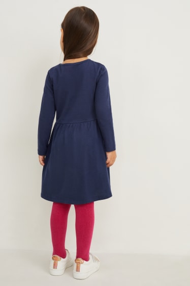 Nena - Paquet de 3 - vestit - fúcsia