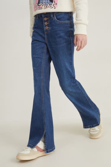 Niños - Flared jeans - LYCRA® - vaqueros - azul oscuro
