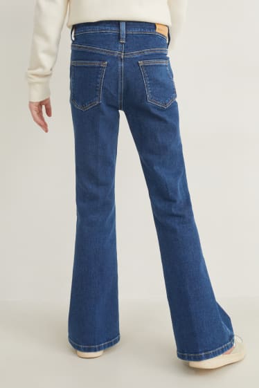 Nena - Flared jeans - LYCRA® - texà blau fosc