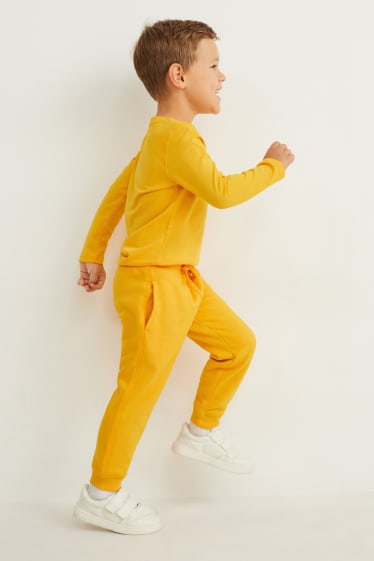Kinderen - Joggingbroek - genderneutraal - geel