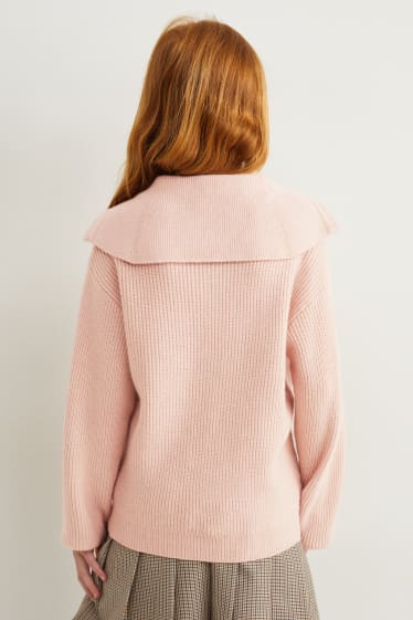 Kinder Mädchen - Pullover - rosa