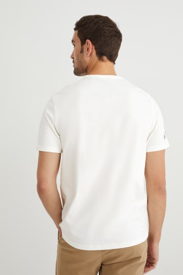 Men - T-shirt - cremewhite