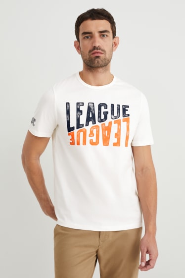 Men - T-shirt - cremewhite
