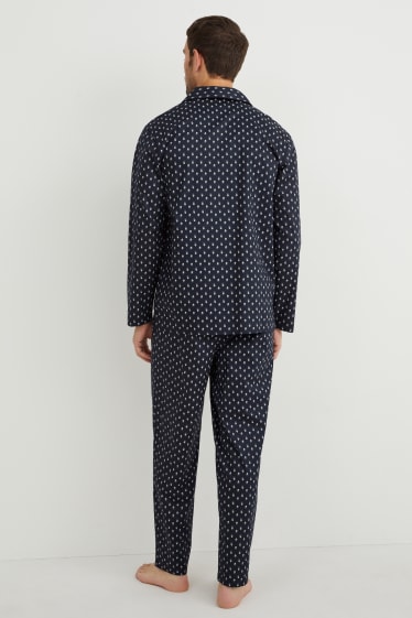 Home - Pijama - blau fosc