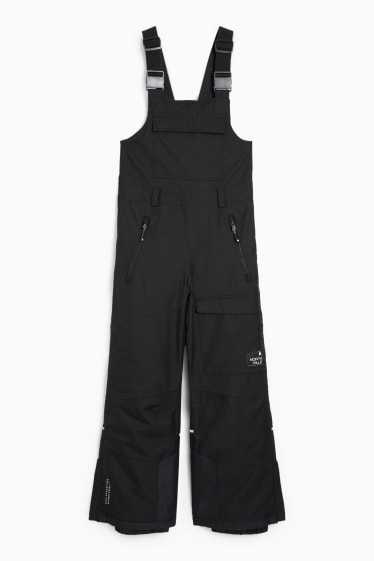 Kinder Jungen - Skihose - wasserdicht - schwarz