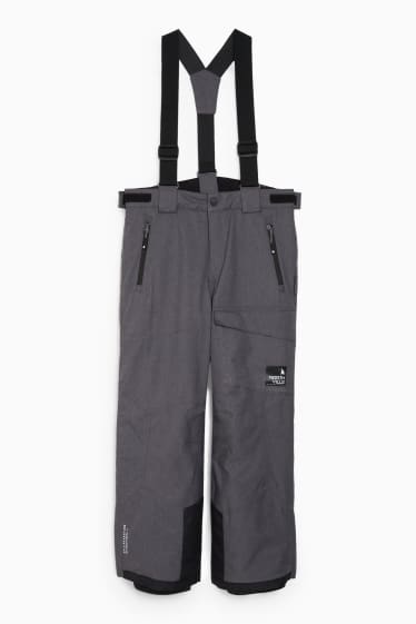 Enfants - Pantalon de ski - gris foncé