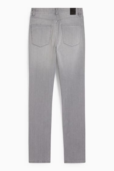 Donna - Slim jeans - vita alta - jeans grigio chiaro