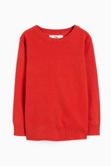 Bambini - Maglione - rosso