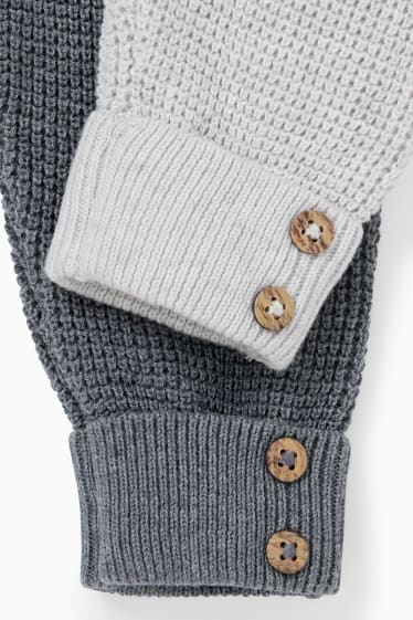 Bébés garçons - Lot de 2 - pantalons pour bébé - gris