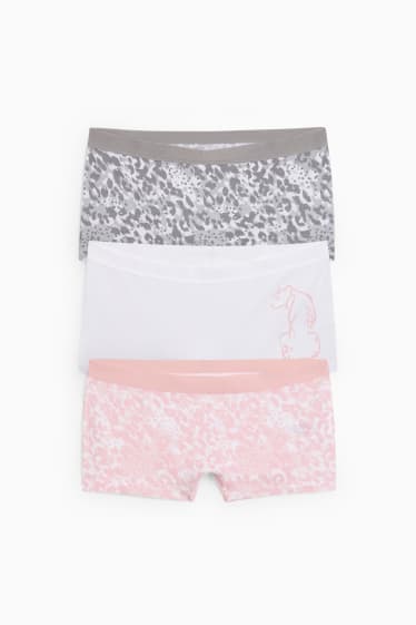 Bambine - Confezione da 3 - boxer - bianco