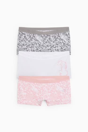 Kinderen - Set van 3 - boxershort - wit