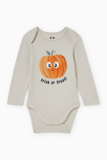 Bébés - Body d’Halloween pour bébé - gris clair