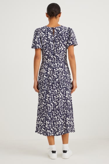 Damen - Empirekleid - dunkelblau