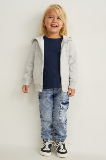 Enfants - Jean cargo - jean bleu clair