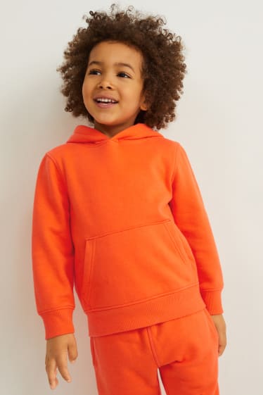 Bambini - Felpa con cappuccio - genderless - arancione