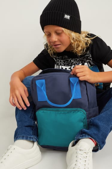 Kinder Jungen - Rucksack - schwarz