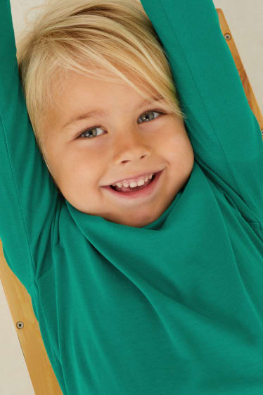 Kinderen: meisjes - Longsleeve - genderneutraal - groen