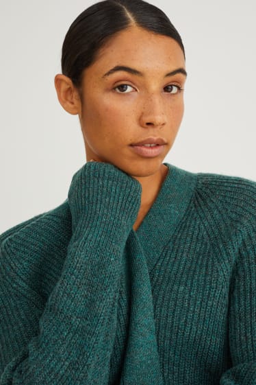 Donna - Cardigan - verde scuro