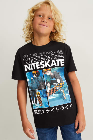 Children - Short sleeve T-shirt - black