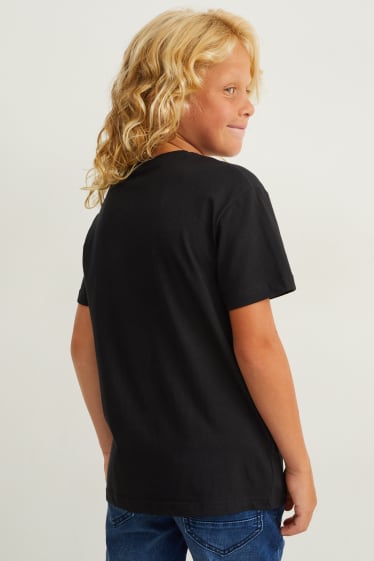 Children Boys - Short sleeve T-shirt - black