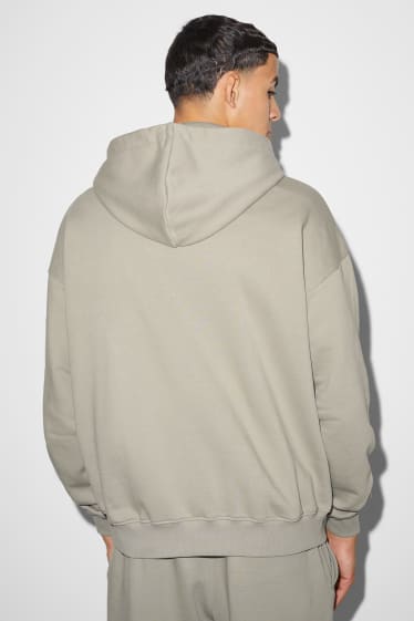 Hommes - Sweat à capuche - couleur sable