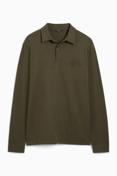 Herren - Poloshirt - khaki