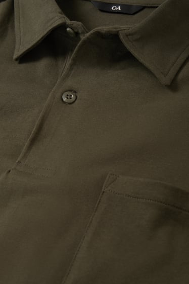 Herren - Poloshirt - khaki