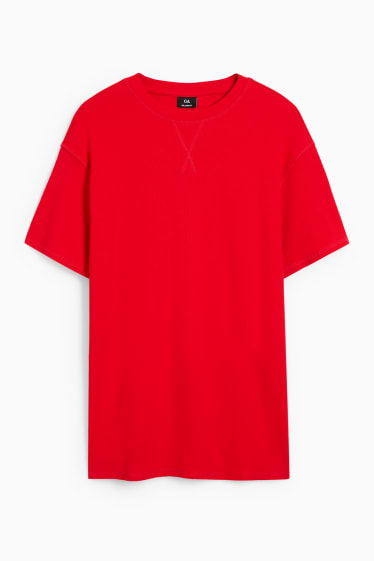 Hommes - T-shirt - rouge